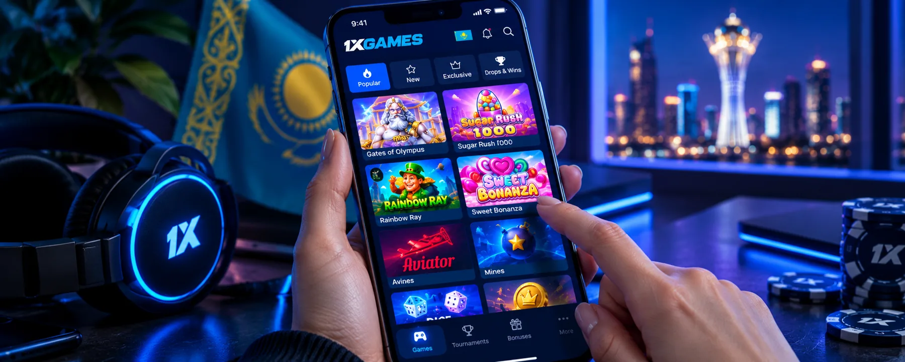 1xGames Kazakhstan