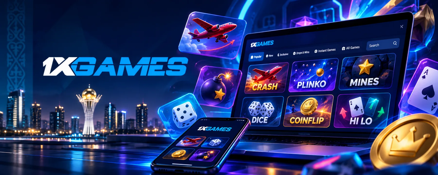 1xGames Kazakhstan